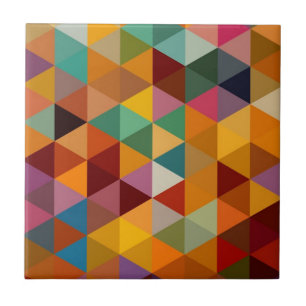 driehoeken Patroonachtergrond. Tegeltje