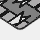 Driehoeken & Rechthoeken Modern Ontwerp, Grijs & Z Bureaumat (Hoek)