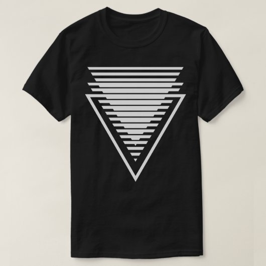 Driehoeken samenstelling t-shirt (Design voorkant)