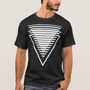 Driehoeken samenstelling t-shirt