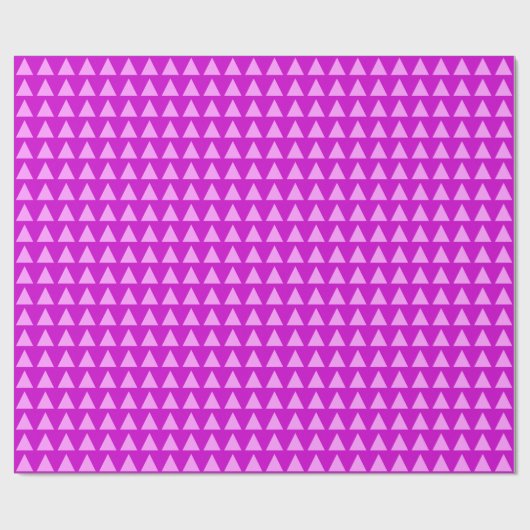 Driehoeken - Schaduwen van Violet Cadeaupapier (Vlak)
