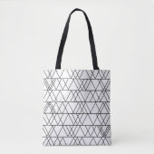 driehoeken tote bag (Voorkant)