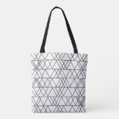 driehoeken tote bag (Achterkant)