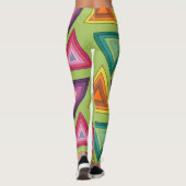 Driehoeken uit de jaren zeventig leggings (Achterkant)