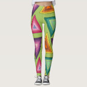 Driehoeken uit de jaren zeventig leggings (Voorkant)