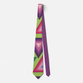 Driehoeken uit de jaren zeventig stropdas