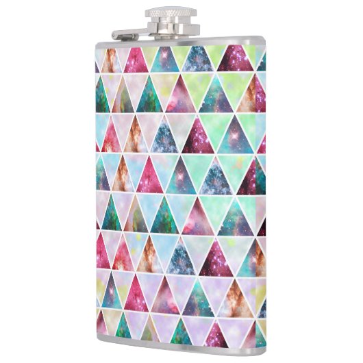 Driehoeken van geweldige Orion nebula-schitterende Heupfles (Links)