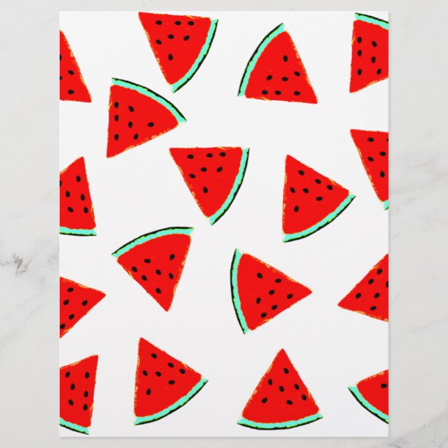 Driehoeken van het Watermelonpatroonpatroon (Voorkant)
