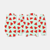 Driehoeken van het Watermelonpatroonpatroon Bedankdoosjes (Uitgevouwen)