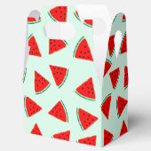 Driehoeken van het Watermelonpatroonpatroon Bedankdoosjes (Geopend)