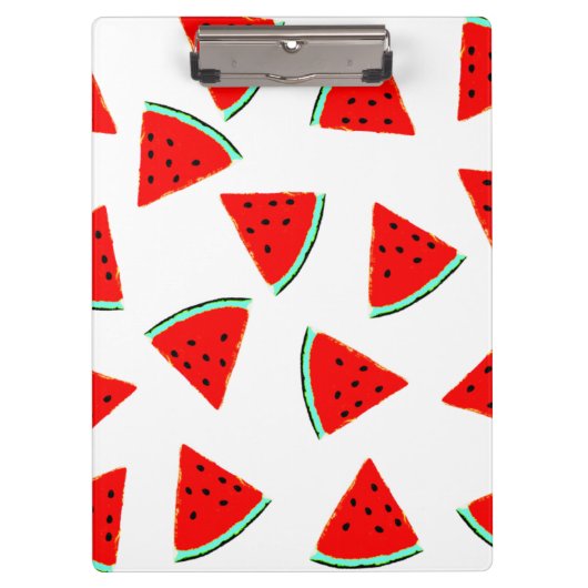 Driehoeken van het Watermelonpatroonpatroon Klembord (Voorkant)