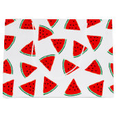 Driehoeken van het Watermelonpatroonpatroon Large Cadeautasje (Voorkant)