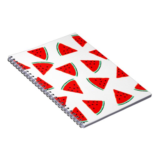Driehoeken van het Watermelonpatroonpatroon Notitieboek (Rechterzijde)