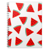 Driehoeken van het Watermelonpatroonpatroon Notitieboek (Voorkant)