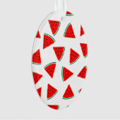 Driehoeken van het Watermelonpatroonpatroon Ornament (voorkant)