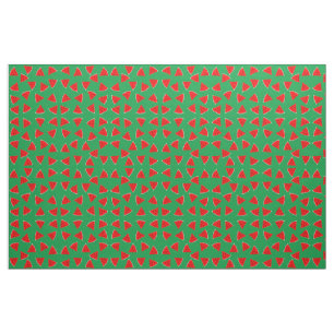 Driehoeken van het Watermelonpatroonpatroon Stof