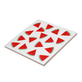 Driehoeken van het Watermelonpatroonpatroon Tegeltje (Zijkant)