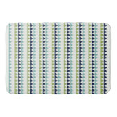 Driehoeken voor Neptune, Seashell, Green en Navy Badmat (Voorkant)