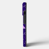 Driehoeken voor Paarse en roze retroflectoren Case-Mate iPhone Case (Achterkant / Links)