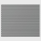 Driehoeken voor zwart en wit cadeaupapier (Vlak)