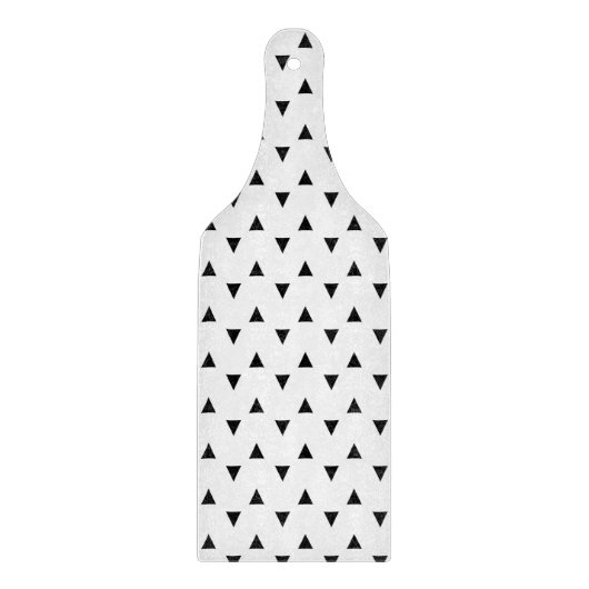 Driehoeken voor zwart en wit snijplank (Voorkant)
