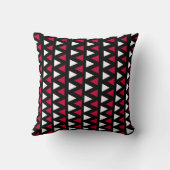 Driehoeken voor zwart, rood en wit kussen (Achterkant)