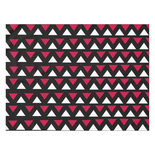 Driehoeken voor zwart, rood en wit tafelkleed (Voorkant (Horizontaal))