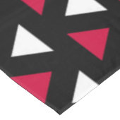 Driehoeken voor zwart, rood en wit tafelkleed (Gekanteld)