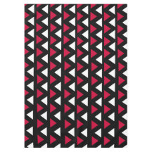 Driehoeken voor zwart, rood en wit