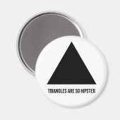 driehoeken zijn zo hipster magneet (Voorkant / Achterkant)
