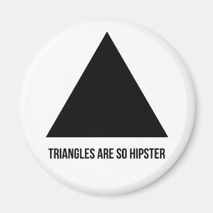 driehoeken zijn zo hipster magneet