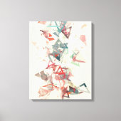 driehoekig canvas afdruk (Voorkant)