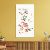 driehoekig canvas afdruk (Insitu (Woonkamer))