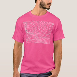 driehoekig golvend patroon t-shirt