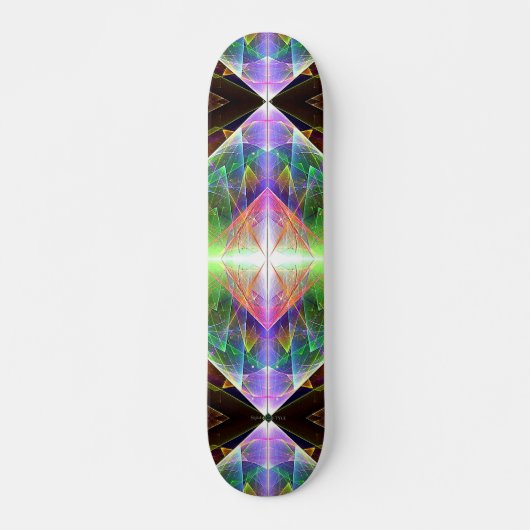 Driehoekig Prisma Persoonlijk Skateboard (Voorkant)
