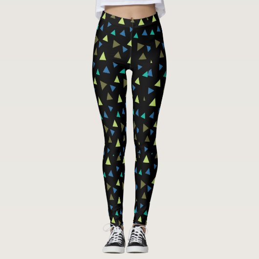 Driehoekige Confetti-Leggings Leggings (Voorkant)