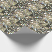 Driehoekige diamantvormen: gelaagde textuur. cadeaupapier (Hoek)