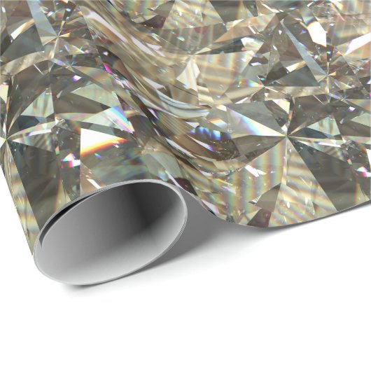 Driehoekige diamantvormen: gelaagde textuur. cadeaupapier (Rol Hoek)