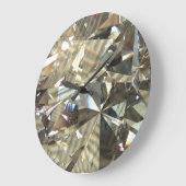 Driehoekige diamantvormen: gelaagde textuur. grote klok (Hoek)