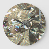 Driehoekige diamantvormen: gelaagde textuur. grote klok (Voorkant)