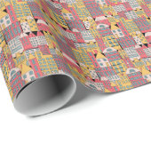 Driehoekige geometrische: kleurrijke Abstracte ach Cadeaupapier (Rol Hoek)