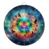 driehoekige kosmische energie dartbord (Voorkant)