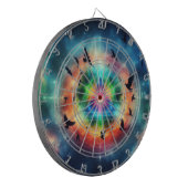 driehoekige kosmische energie dartbord (Voorkant Links)