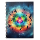 driehoekige kosmische energie notitieboek (Voorkant)