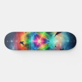 driehoekige kosmische energie persoonlijk skateboard (Horizontaal)