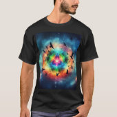 driehoekige kosmische energie t-shirt (Voorkant)