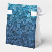 driehoekige lint geschenkdoos bedankdoosjes (Achterkant)