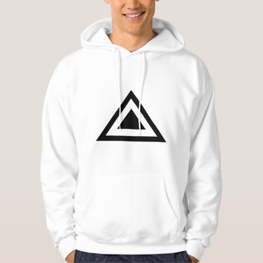 Driehoekige Pijl 01 Hoodie (Voorkant)