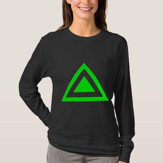 Driehoekige Pijl 01 T-shirt (Voorkant)