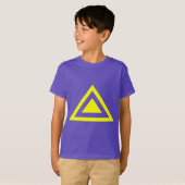 Driehoekige Pijl 01 T-shirt (Voorkant volledig)